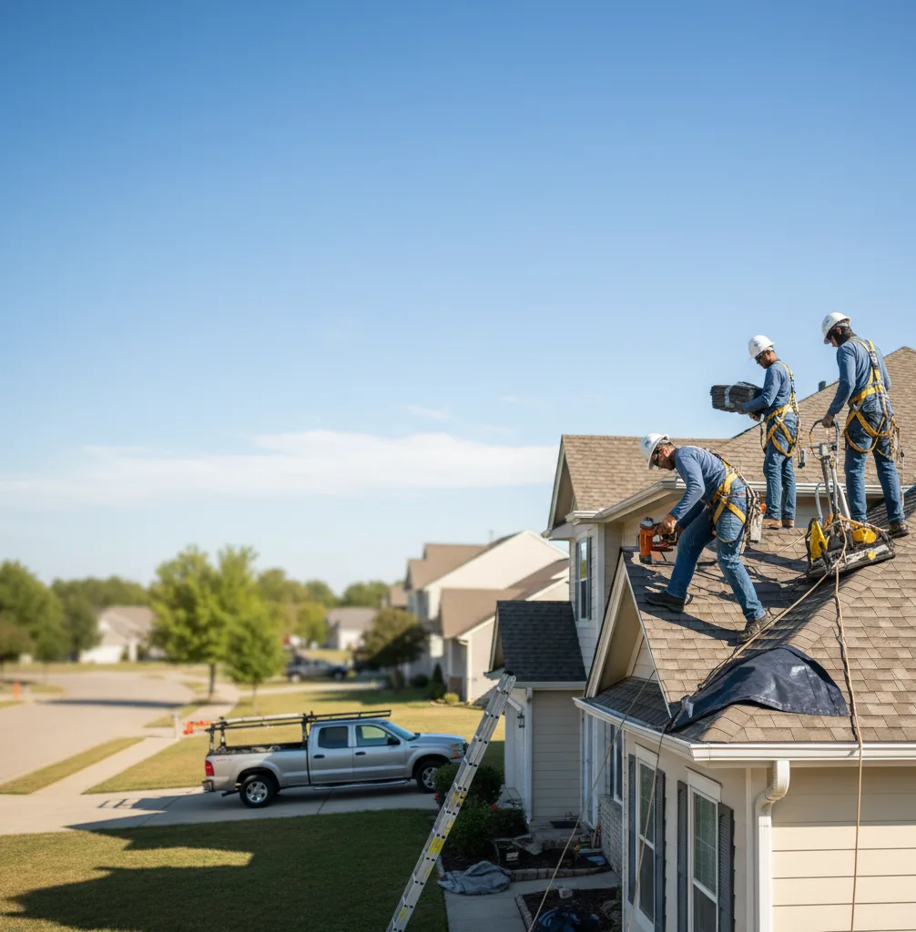 Flat Roof Repair in Houston, OH